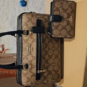 Coach bag & wallet